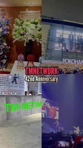 【TMNETWORK】42nd Anniversary！【42周年】#tmnetwork #小室哲哉 #宇都宮隆 #木根尚登 #fanks