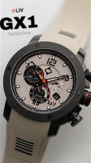 Meet the NEW GX1 Cactus Gray Chrono ⌚