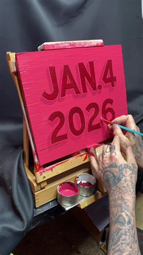 Creative Painting Project: 365 Days Of Dates