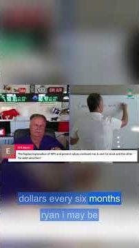 Present value explained with a bond example for Series 65 and Series 66 Exam