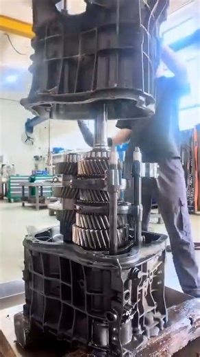 Foton Auman EST ZF Manual Transmission Overhaul! #mechanic #mechanicjames #automotive #repair #restoration #viral #shorts #reels | Mechanic James Team