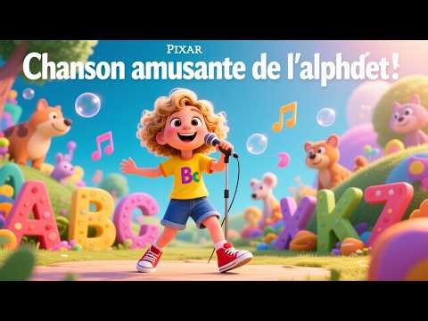 🎶 Chanson Alphabet Enfants A à Z | Apprendre l’Alphabet | Comptine Animée Éducative #anime