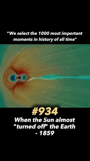 originalhistory.vi on Instagram: "This is what the Carrington Event looked like. In September 1859, humanity saw for the first time how dangerous our Sun could be. British astronomer Richard Carrington noticed a bright flash on its surface - the most powerful in the history of observations. 17 hours after that, a cloud of charged particles hit the Earth - a coronal mass ejection. That’s how the event that went down in history as the Carrington Event began. The sky burst into flames. The aurora b
