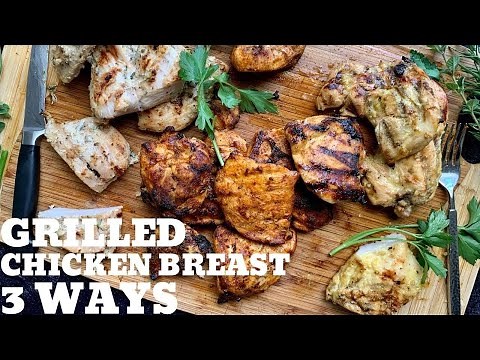 Chicken Breasts on a Weber Kettle (3 easy marinade recipes) - Best Charcoal Grilled Chicken