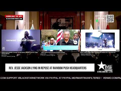 Rev. Jesse Jackson Lying in Repose | Day 1 | Rainbow Push