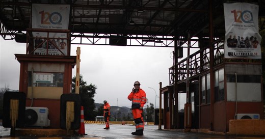 Le Chili suspend l’exploitation d’une mine de cuivre géante après un effondrement