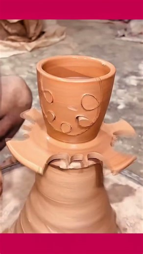 Making pottery crafts #art #craftideas #shorts #diytips