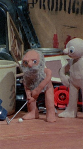 64K views · 1.1K reactions | Just a laid back Sunday with Morph, Chas and some other favourite '80s characters - who wants to join them for a spot of golf? | Morph | Facebook