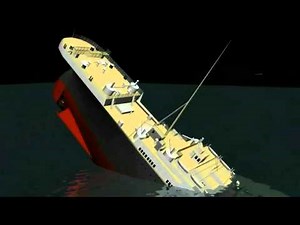 3D Titanic Sinking Animation HD