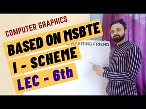 Lecture 6th | Computer Graphics For MSBTE Diploma 2nd Year | Flat Panel Display| LED Display Explain