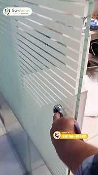 RFID Reader Installed on Sliding Door 🔐 | Office Access Control Setup | 80196-19680