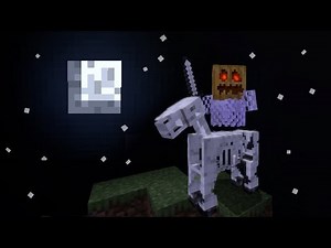 How to Summon a Ghostly Skeleton Horse Rider - Minecraft 1.14