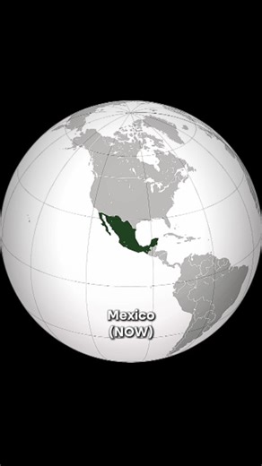 Geography ZID🇮🇩 | Mexico Empire | NOW VS THEN #empire #geography #history #mexico | Instagram