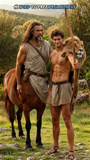 Chiron: He died to free Prometheus