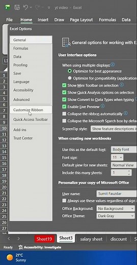 How to Add Developer Tab in Excel Ribbon | Enable Developer tab in Ribbon #frientech #excel