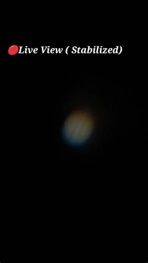 I captured jupiter's great red spot with my f70060 telescope #shorts
