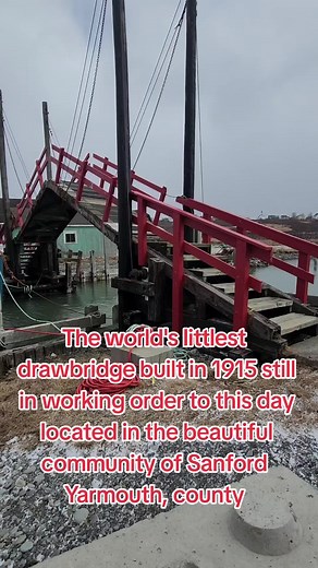 Explore the Historic 1915 Drawbridge in Yarmouth, Canada