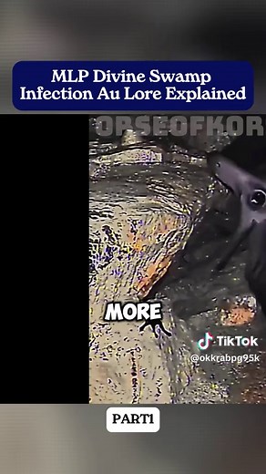 MLP Divine Swamp Infection AI Lore Explained Part 1 #cartoon #cookie #virus #au #pony