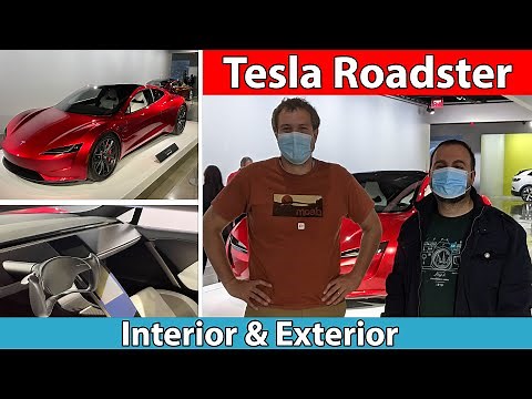 Tesla Roadster Walkaround Interior and Exterior at the Petersen Automotive Museum