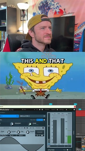 How Spongebob makes "Yoi" basses 🧽 #dubstep #spongebob #yoi #bass