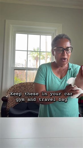 Grab these rinse free bathing sponges at the cart.