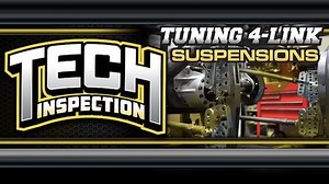 Tech Inspection Episode 6: Tuning 4-Link Suspensions On this episode of Tech Inspection hosts Brian Petty and Brian Wagner jump into the world of 4-link suspension tuning. They take a look at what racers need to know about how a 4-link works, how to properly tune a 4-link, and what adjustments you should make. Guests on the show include Rickie Jones Jr. from RJ Race Cars and Jon Salemi from Resolution Racing Services. | Dragzine.com