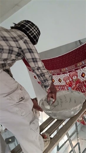 celling par first code putty kaise kare bori wali putty #shorts #viral