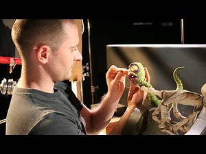 Corpse Bride Behind the Scenes: Tim Allen animating Maggot