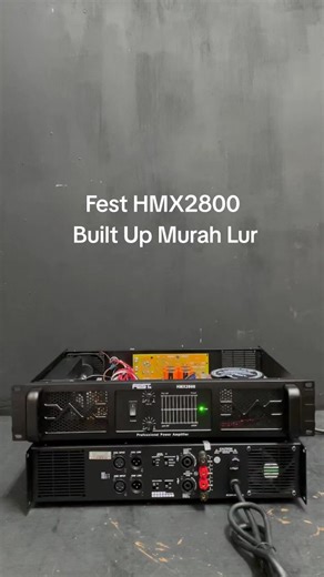 Fest HMX2800 Power Amplifier Review and Recommendations