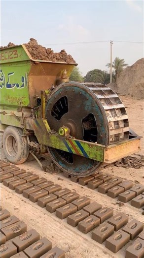 Brick Machine Works Like Magic 😳🧱 | Super Fast Factory Process
