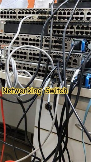 Multiple Network Switch Configuration 🌐 #networking #computer #switch #fiber #ERL