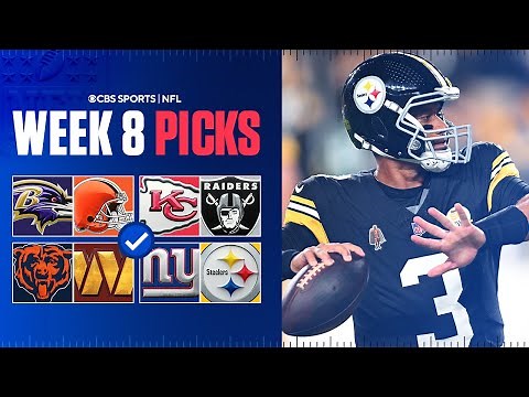 NFL Predictions and Best Bets For EVERY Week 8 Game [Giants at Steelers & MORE]