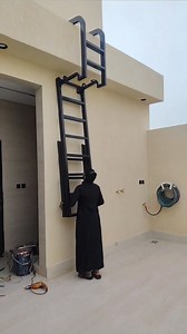 Installing a roof ladder starts with choosing a ladder designed specifically for roof use, usually made of aluminum or galvanized steel, sized correctly for the roof height and slope, the ladder is placed from the bottom upward and rests firmly on the eaves, while the hooks at the top are positioned over the roof ridge to prevent slipping, these hooks are secured tightly so the ladder cannot slide down or sideways, fastening is done with strong screws fixed into the roof’s wooden structure, not