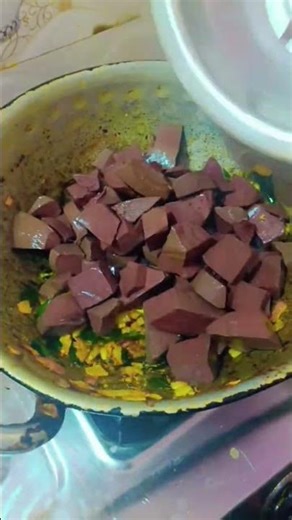 goat blood recipe🧑‍🍳 #food #cooking