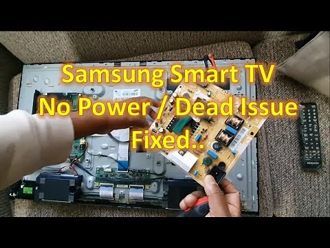 Samsung Smart LED TV No Power Issue Fixed