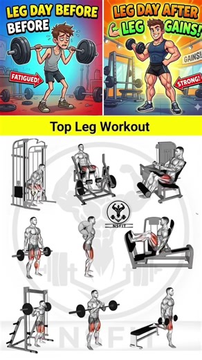 The easiest way to increase leg strength #EasyWorkout #FitnessShorts #GymTips