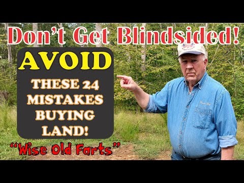 Avoid These 24 Mistakes Buying Land