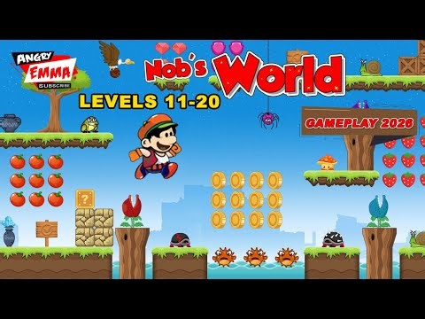 Nob's World - Levels 11-20 (gameplay 2026)