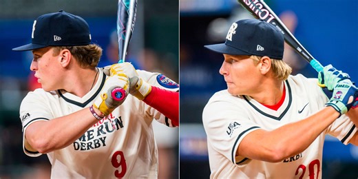 Duo lofts 5 dingers apiece to share High School HR Derby crown