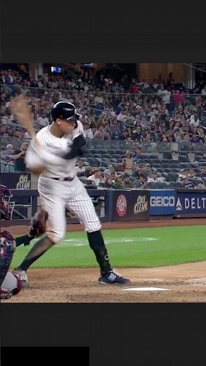 Aaron Judge Slow Motion Home Run Baseball Swing
