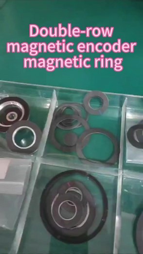 Multipole Magsafe Ring Magnet Neodymium Halbach Array Circular Cogin Magnetic Detection Film Encoder for Electronic Devices