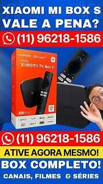 XIAOMI MI BOX S 4K | TESTAMOS! UNBOXING E REVIEW COMPLETO ANDROID TV BOX