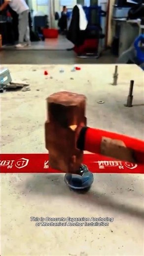 Concrete Anchor Installation