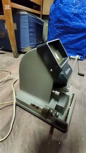 Селена (Selena) плоскостной монтажный стол (flatbed editor) для работы с кинопленкой. #ретротехника