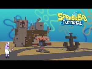 How to build the Bikini Bottom Hospital | Minecraft Tutorial