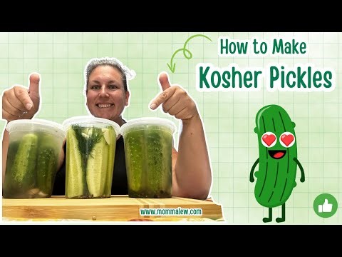 How to Make Kosher Pickles (No Canning Needed!)