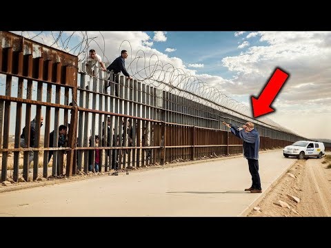 Raw Footage: Total Chaos as Thousands Storm the Border at Once!