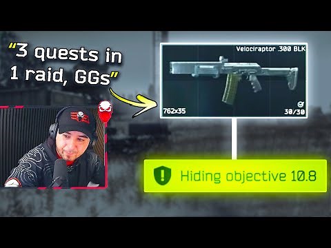 Questing With The NEW Aklys Defense Velociraptor - Escape From Tarkov