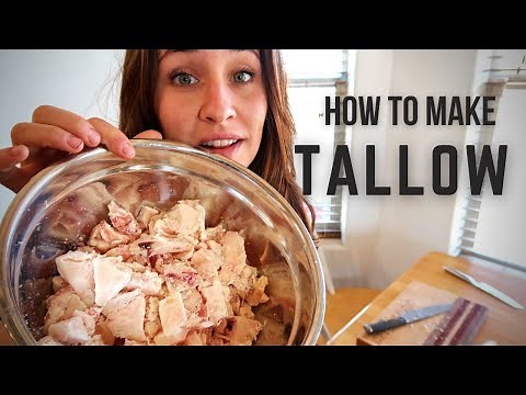 How to Make Beef Tallow | Render Suet | EASY Slow Cooker Method