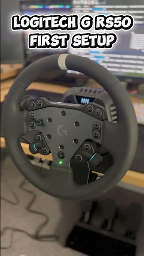 Logitech G RS50 Direct Drive 8nm with the RS pedals First Setup! #logitechg #simracing #rs50